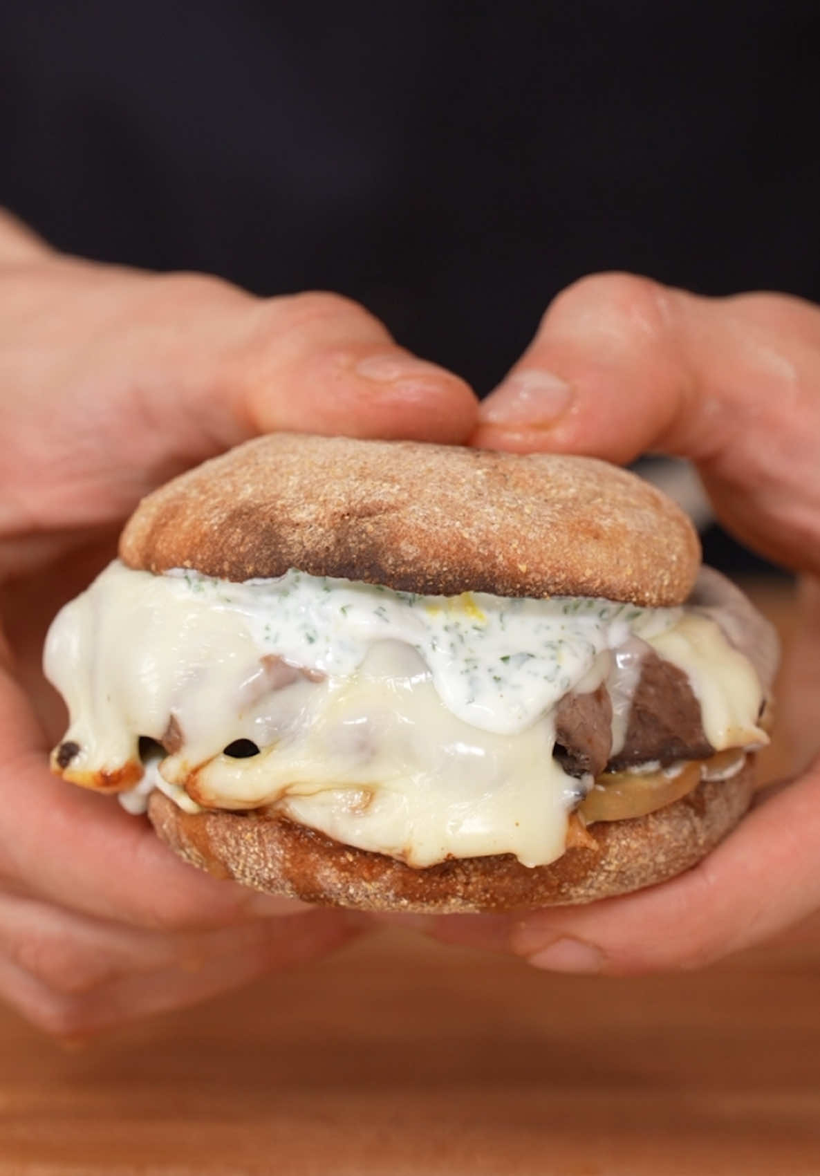 450 calorie beef n swiss :) 