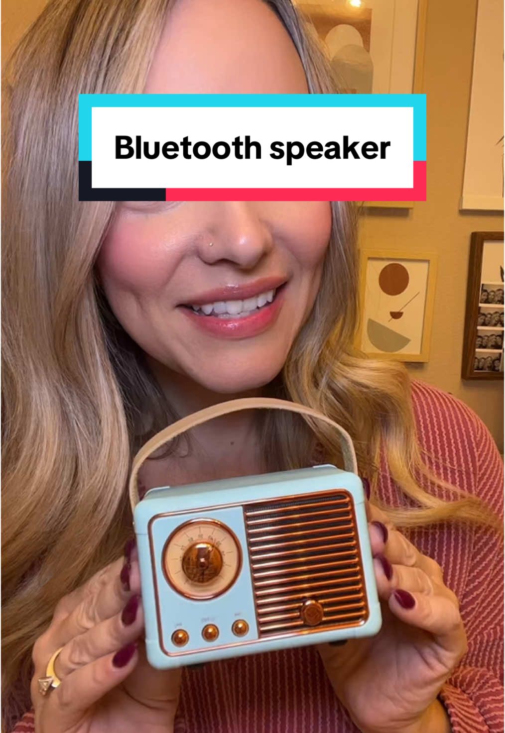 Cute vintage bluetooth speaker! #cozycountdown #christmas #christmastiktok #christmasdecor #christmasgift #christmasgiftideas #christmas2024 #blackfriday #TikTokShopBlackFriday #GiftGuide #TTSDelight #TikTokShopCyberMonday #giftguide #tiktokshopholidaydeals #blackfridaydeals #blackfriday2024 #cybermonday #cybermondaysale #gift #giftideas #tiktokshop #tiktokshopfinds #christmasonabudget #FreshForWinter #creatorsearchinsights 
