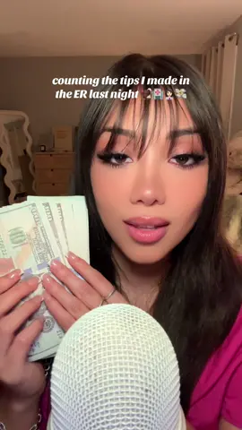 Busy night 🤑 #asmr #countingasmr #paperasmr #cheddarasmr 