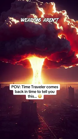 POV: Time traveler warns you about quantum computers and AI #ai #scifi #story 