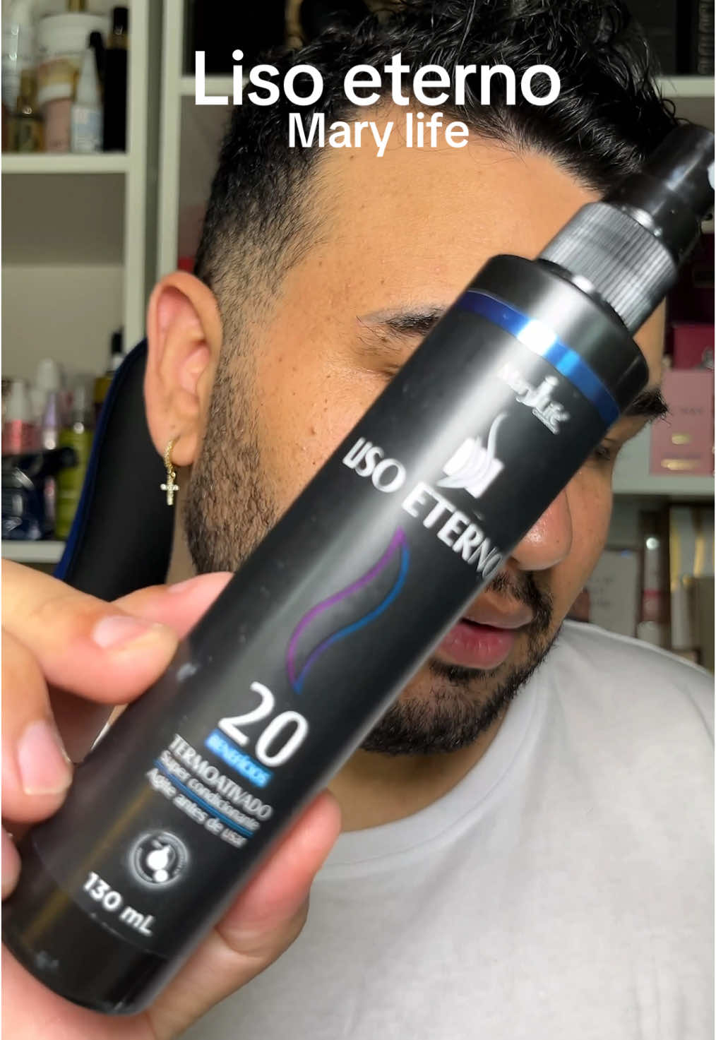 Testei e aprovei o liso eterno : #lisoeterno #cabelos #lisoeternomarylife 