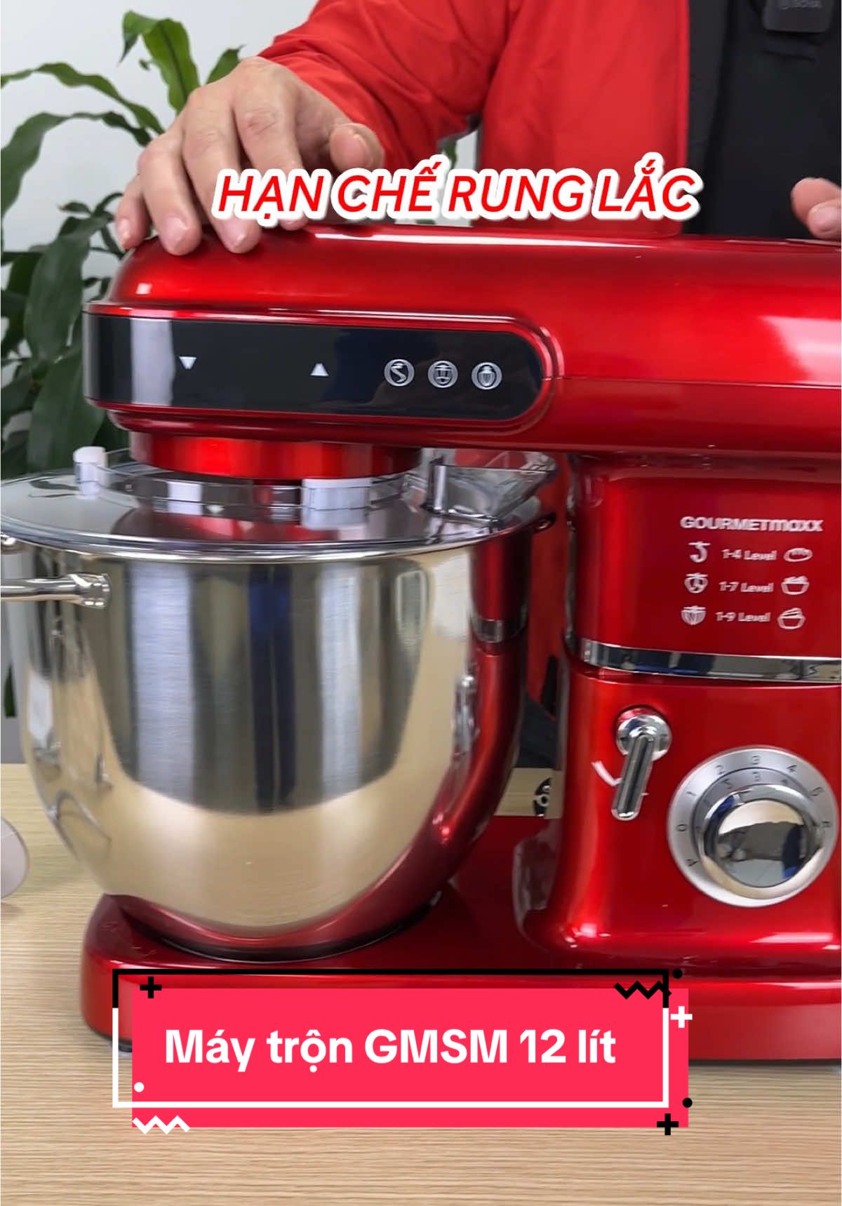 Lên kệ máy trộn bột 12 lít cho chị em làm bánh handmade #maytronbot 