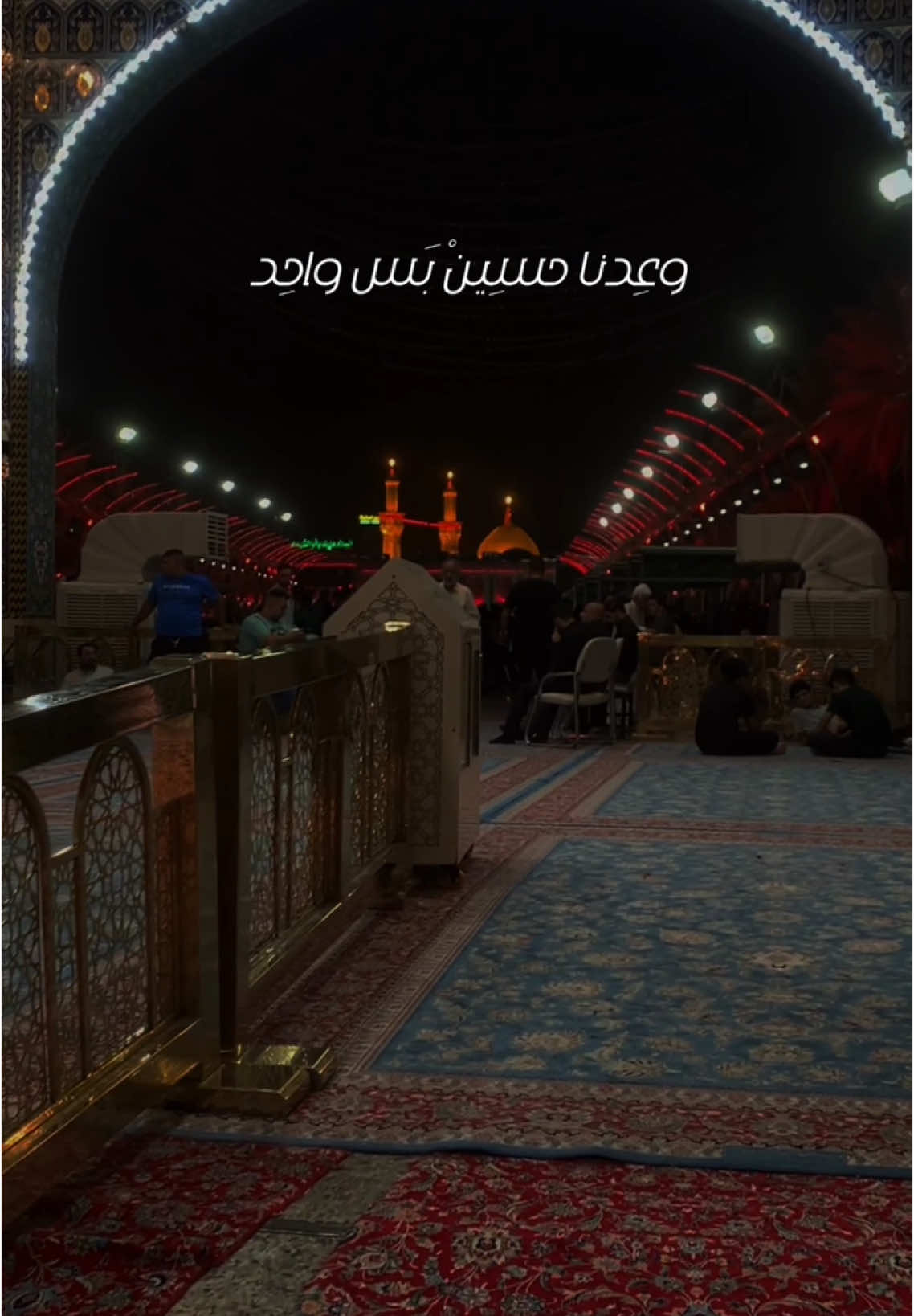 - وعدنا حسين بس واحد ❤️‍🩹 #باسم_الكربلائي_رادود_ما_له_مثيل #باسميون #باسم_الكربلائي_خادم_لن_يتكرر #كربلاء_المقدسة #عزاء #ياحسين❤️😭 #بين_الحرمين 