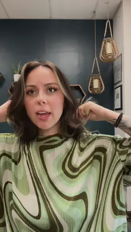 How to curl short hair is now on my YT! You can find that in my bio! So glad youre loving these educational skits! What do you want to learn next? #baileylavender #relatable #hairstylistsoftiktok #hair #hairtutorial #haircomedy 