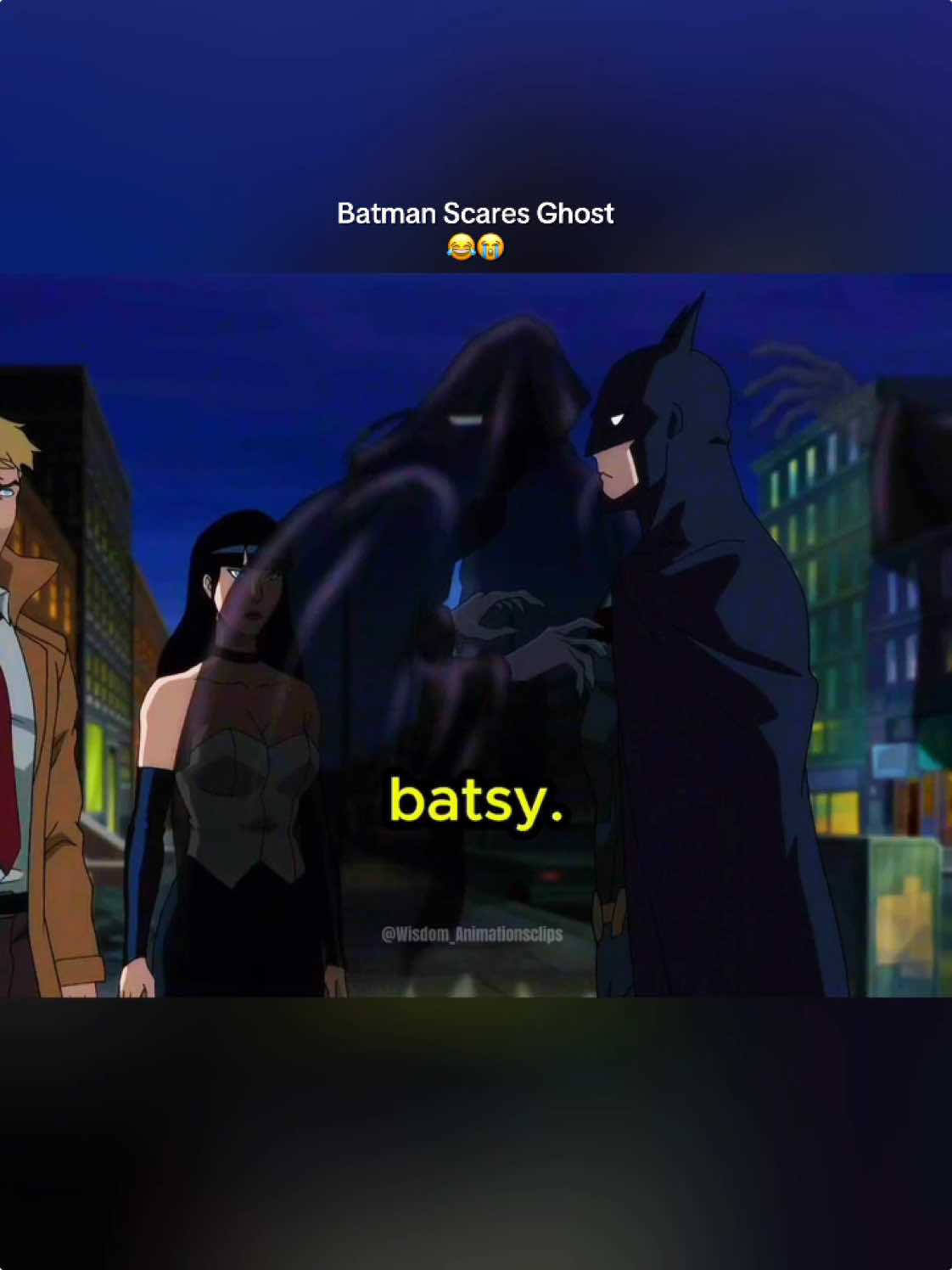 Batman is just like that 🤷🏾‍♂️😂 #animationclips #fyp #viral #comics #algorithm #batman #johnconstantine #dccomics #ghost 