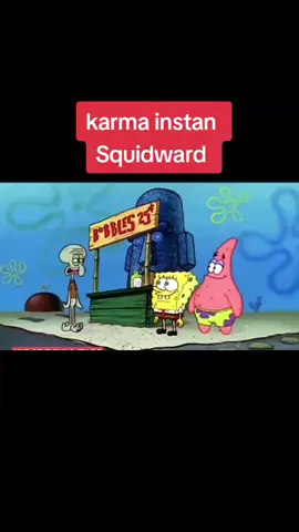 karma instan Squidward part 1 #JelajahLiburan #spongebobsquarepants #cartoonanak #kartoonlucu #cartoon #fypシ 
