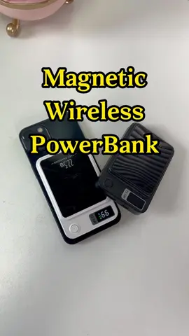 Are you sure you don't want such a power bank?#tiktokshopfind #tiktokshopblackfriday #blackfriday #foryou #christmasgift #spotlight #charger #wirelesspowerbank #phone #foriphone 