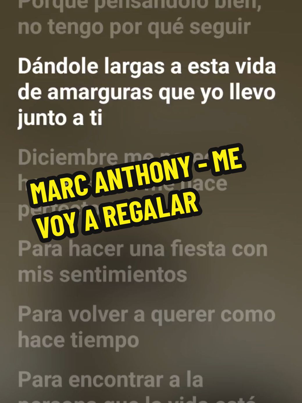 MARC ANTHONY - ME VOY A REGALAR  #marcanthony #mevoyaregalar #tendencia #parati #foryou #gustosculposos🎵 #Viral #paratiiiiiiiiiiiiiiiiiiiiiiiiiiiiiii #fyp 