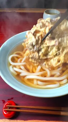 #asmr #けんた食堂 #うちめし道  #うどん #udon #ごぼう天 #tiktokレシピ 