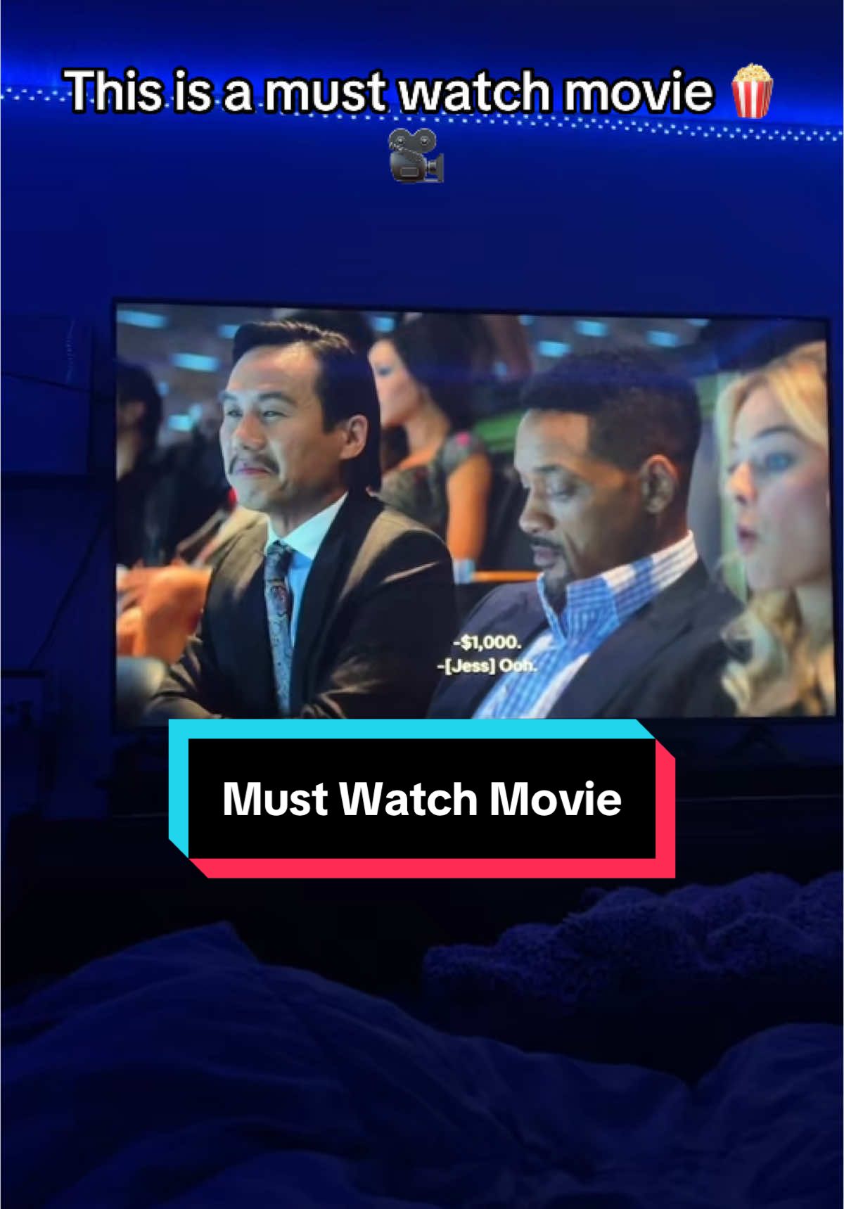 This isn’t a new movie, but it’s on Netflix if you haven’t watched it you should it’s called Focus 😊❤️ #mustwatch #movie #movietok #movierecommendation #willsmith #margotrobbie #mymustwatch #tiktokpartner 