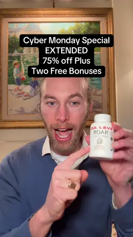 Set Monday special extended on Lions mane. #LionsMane #CyberMonday #Sponsored. 