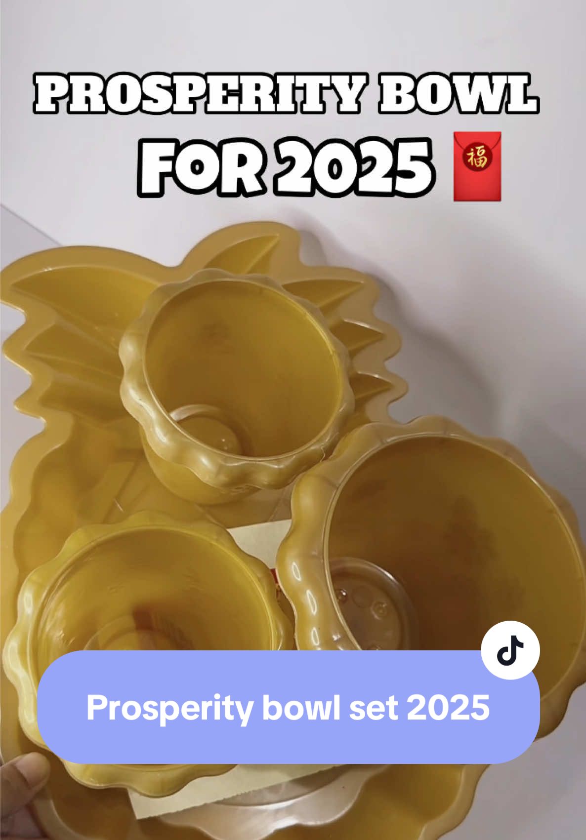 Prosperity bowl set para sa 2025! Ipagdiwang ang magandang kapalaran at tagumpay ngayong 2025! Mag order na at isecure ang swerte mo para sa darating na bagong taon ✨🧧 #prosperitybowl #prosperitybowl2025 ##prosperitybowlset #prosperitybowlideas #pampaswerte2025 #newyear2025 #lucky2025 