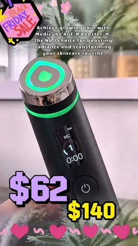 make a skin update in a few weeks, so  I LOVE IT! 🥰 #skincare #koreanskincare #medicube #ager #agerbooster #skincaredevice #glowingskin #skincarereview #blackfriday #blackfridaydeals #tiktokblackfriday #tiktokblackfridaydeals 