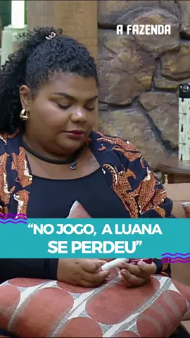 Nesta quinta-feira (28), antes de mais uma eliminação em A Fazenda 16, Flora comentou com Gilsão e Sidney sobre o jogo de Luana 👀 