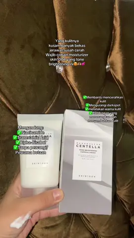 SKIN1004 Centella madagascar tone brightening capaule cream😍💞#skin1004 #skin1004indonesia #moisturizer #skin1004 centella mineral sunscreen 