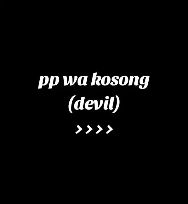 no PP wa devil #ppdevil#bismillahfyp #pypシ 