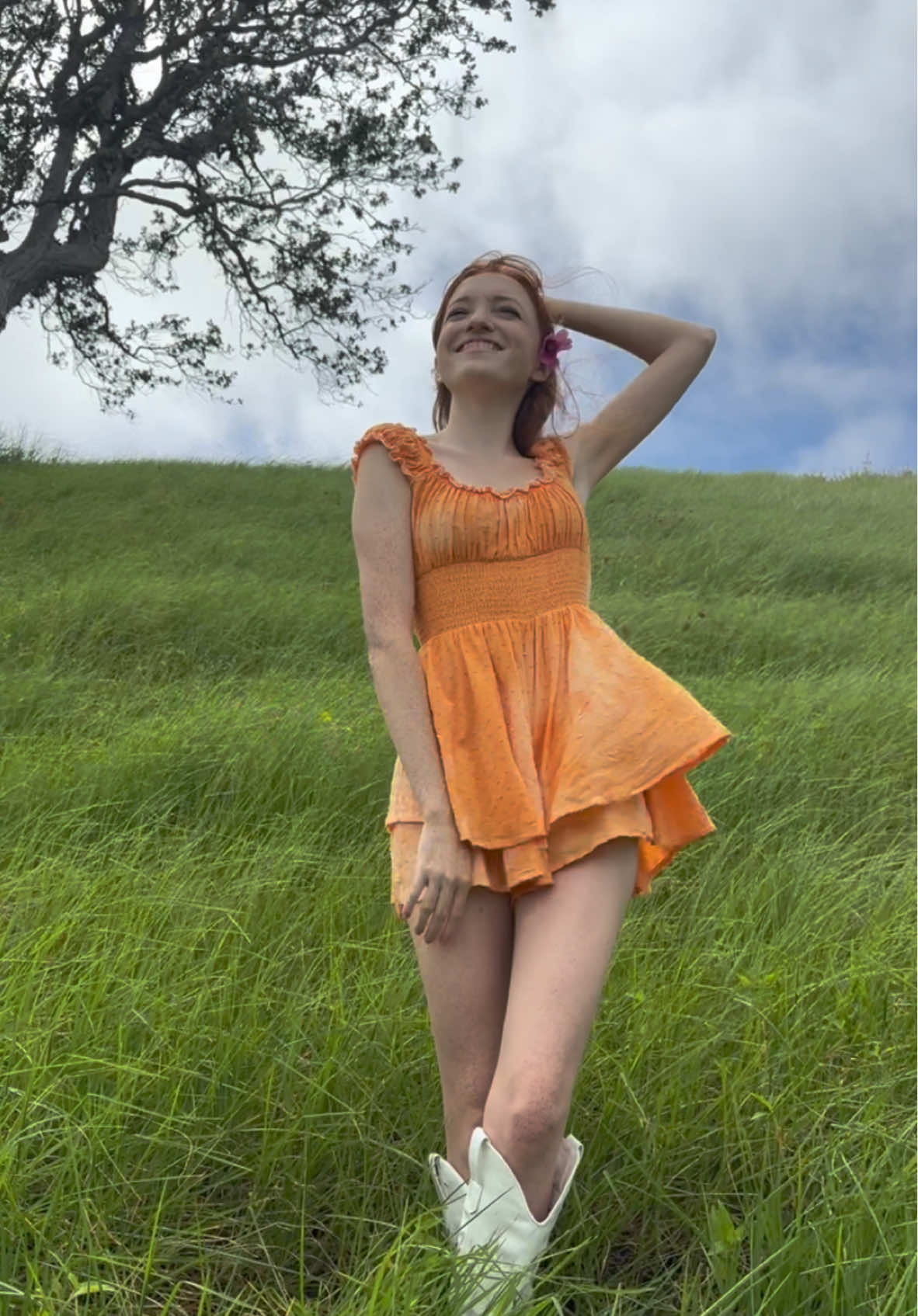 In my boots! #fyp #redhead #ginger 