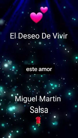 El Deseo De Vivir Miguel Martin 
