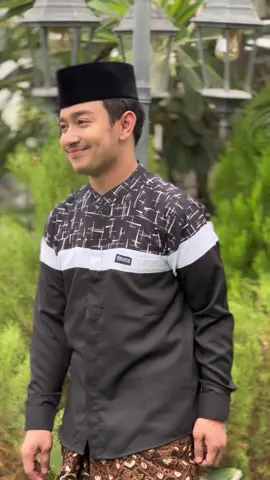Kemeja Koko El Rumi Motif Senopati #promoguncang1212 #baju #koko #elrumishop 