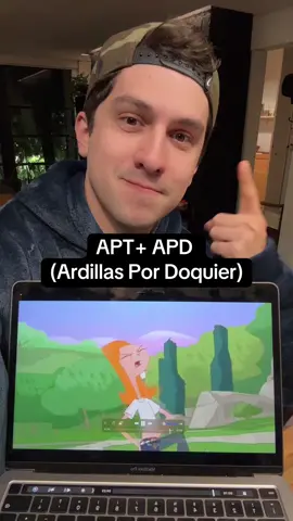 Hice este mashup de #APT y #APD 😬 #ardillaspordoquier #phineasandferb 