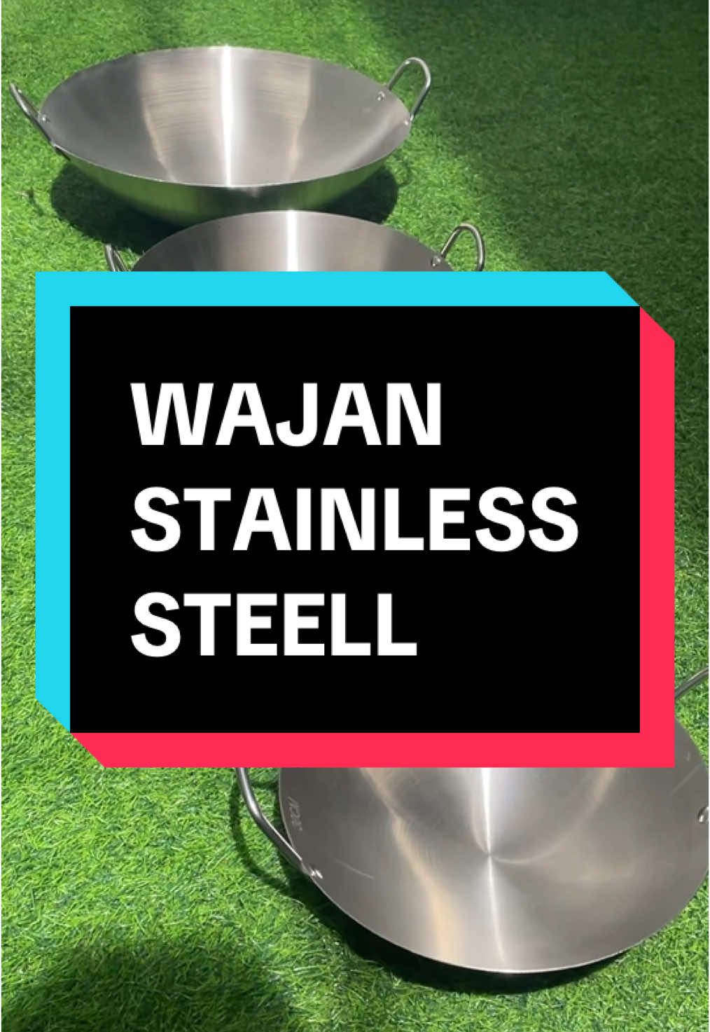 Rekomendasi wajan stainless yang bunda wajib punya! #fyp #wajan #promoguncang1212 #megaguncang1212 #perabotandapur #peralatandapur 