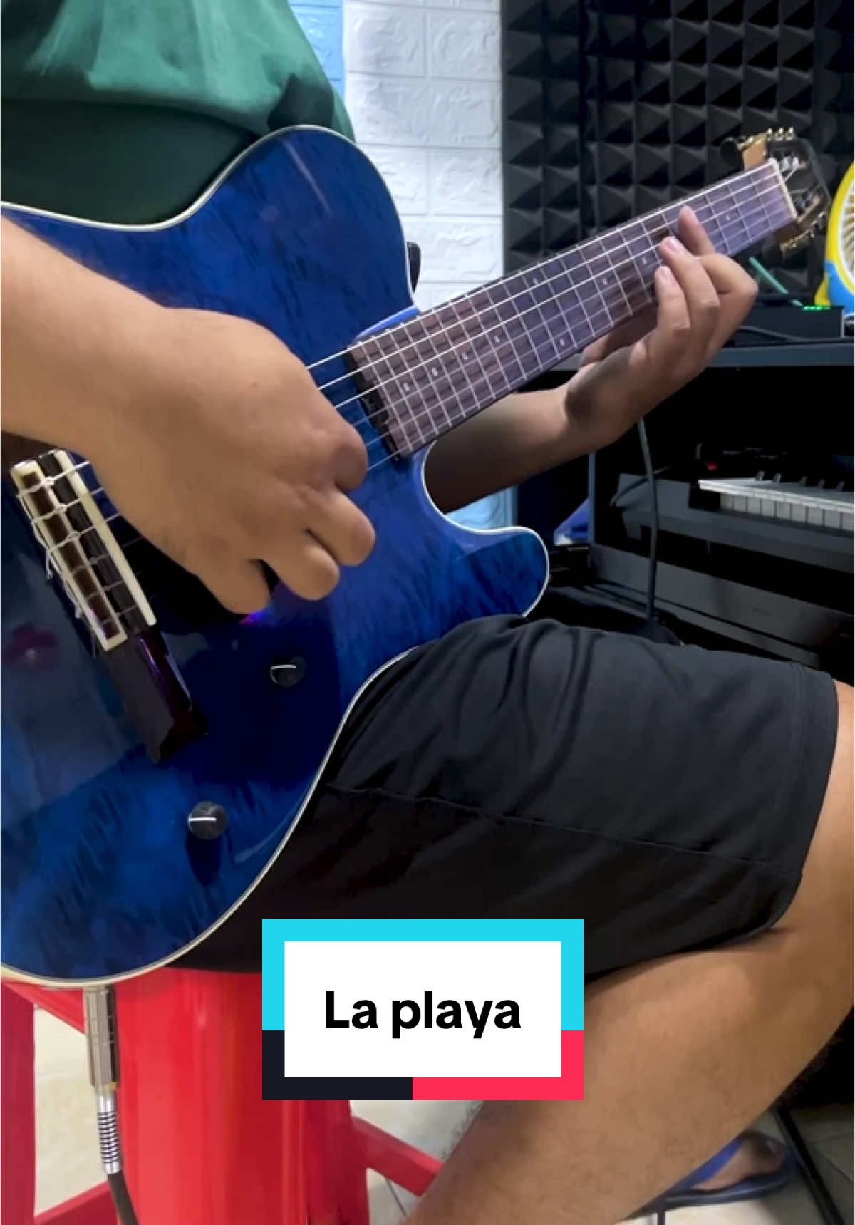 La Playa - Classic solo cover - Backing track: Trần Tùng Guitar #laplaya #guitar #cover #bcm #guitarsolo #tiktok #xuhuong #trending 