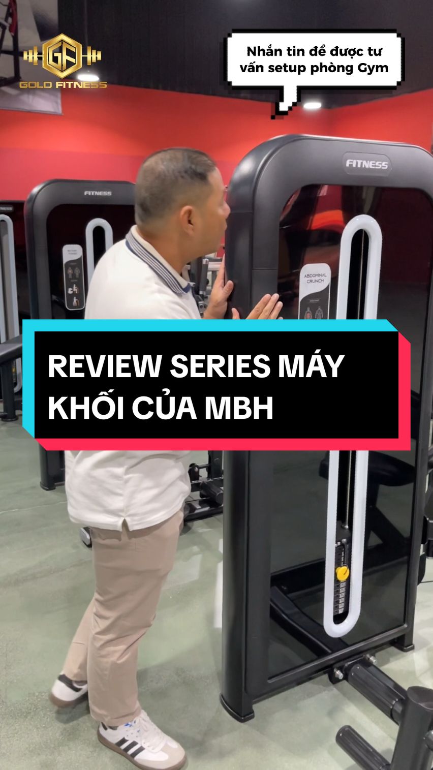 REVIEW SERIES MÁY KHỐI CỦA MBH 🔥 Nhập khẩu từ GOLD FITNESS 🔥 Chuyên tư vấn thiết kế, thi công, lắp đặt phòng Gym và cung cấp thiết bị thể thao nhập khẩu ☎️ Liên hệ để được tư vấn và trải nghiệm máy trực tiếp tại showroom  #gym #Fitness #Goldfitness #setup #setupgym #maytapgym #thicongphonggym #lapdatphonggym #vanchuyenthietbithethao #nhapkhauthietbithethao 