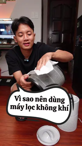 Vì sao nên dùng lọc không khí khi ở thành phố #dinhtuanriviu #maylockhongkhi 
