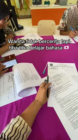 Wanita tidak bercerita #jepangindonesia🇯🇵🇲🇨 #belajar #cybcafyp 