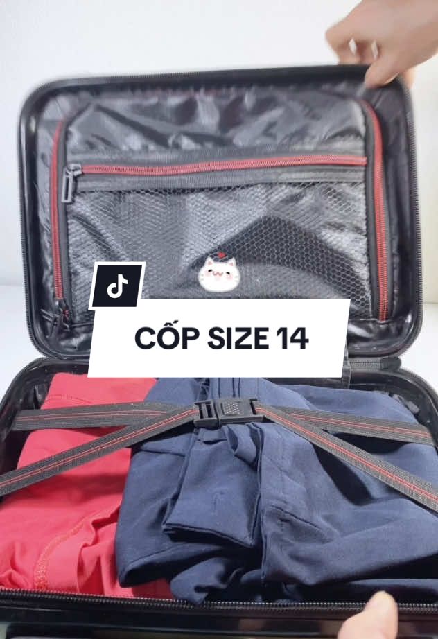 Cốp size 14 #copsize14 #copminicaocap #copvalidungmypham #rainvang #dulich #travel #sandealthantoc #xuhuong 