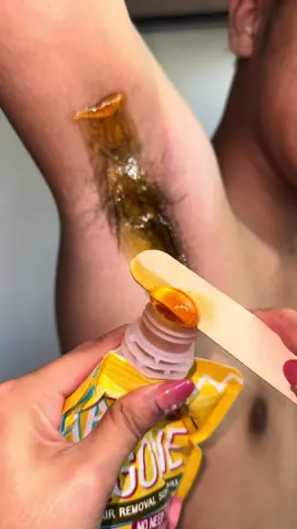 Mas mabilis na mag wax ngayon #hairwax #sugarwax #hairremoval #coldwax #hairbegone 