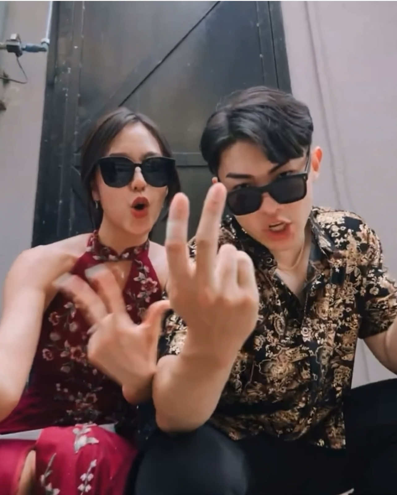 our gang gang — the sickest same day edit!! 😎🤟🏻 #weddingvideo #samedayedit #gangster #themeshoot #backalley #sgwedding #tiktoksg #foryou 