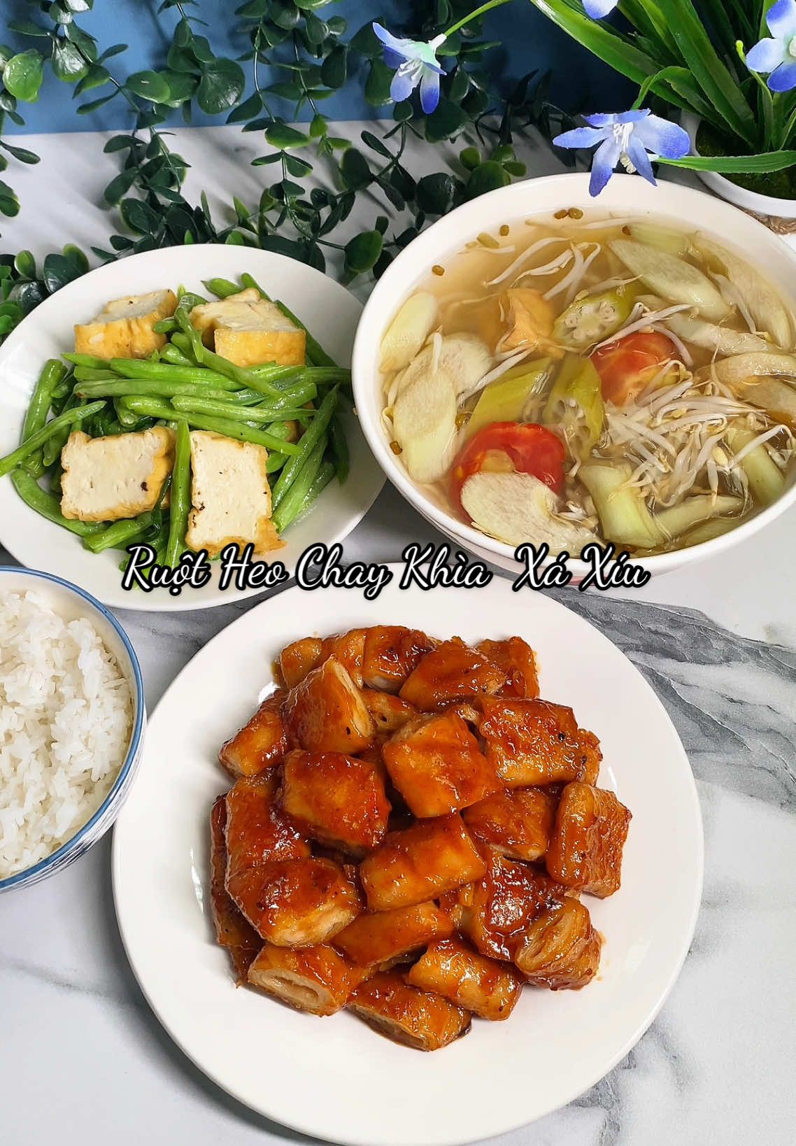 Mì căn khìa xá xíu món chay đơn giản nhưng hao cơm lắm ạ. #monngonmoingay #thinhhanhxuhuong #LearnOnTikTok #thichnauan #xuhuongtiktok #comnha #nauancungtiktok #homnayangi #yeubepnghiennha #anchay 