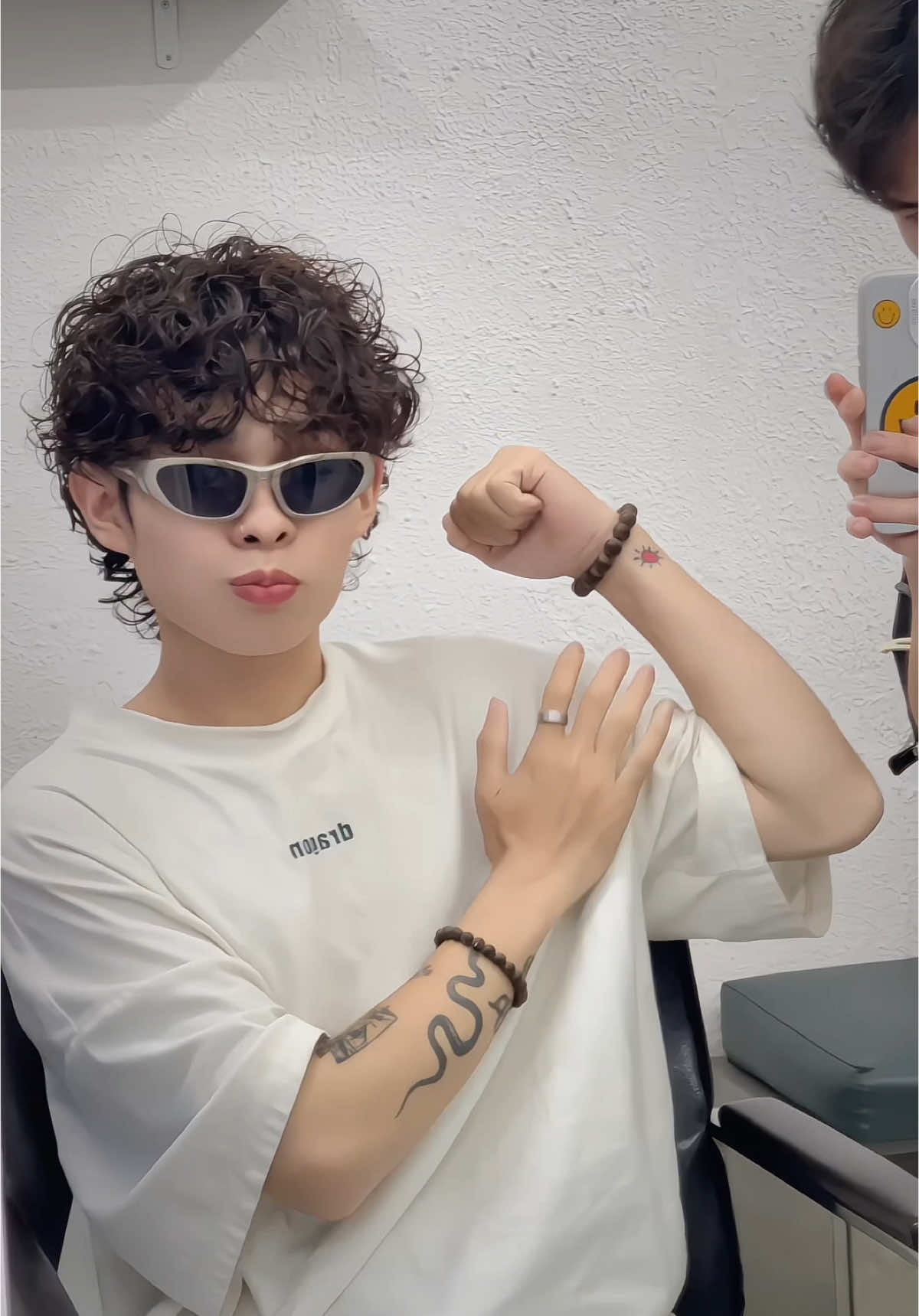 Xoăn hippie cho nam #leohair #xoănhippie #TócNam#mulet @Xe Cà Hê 🛵 