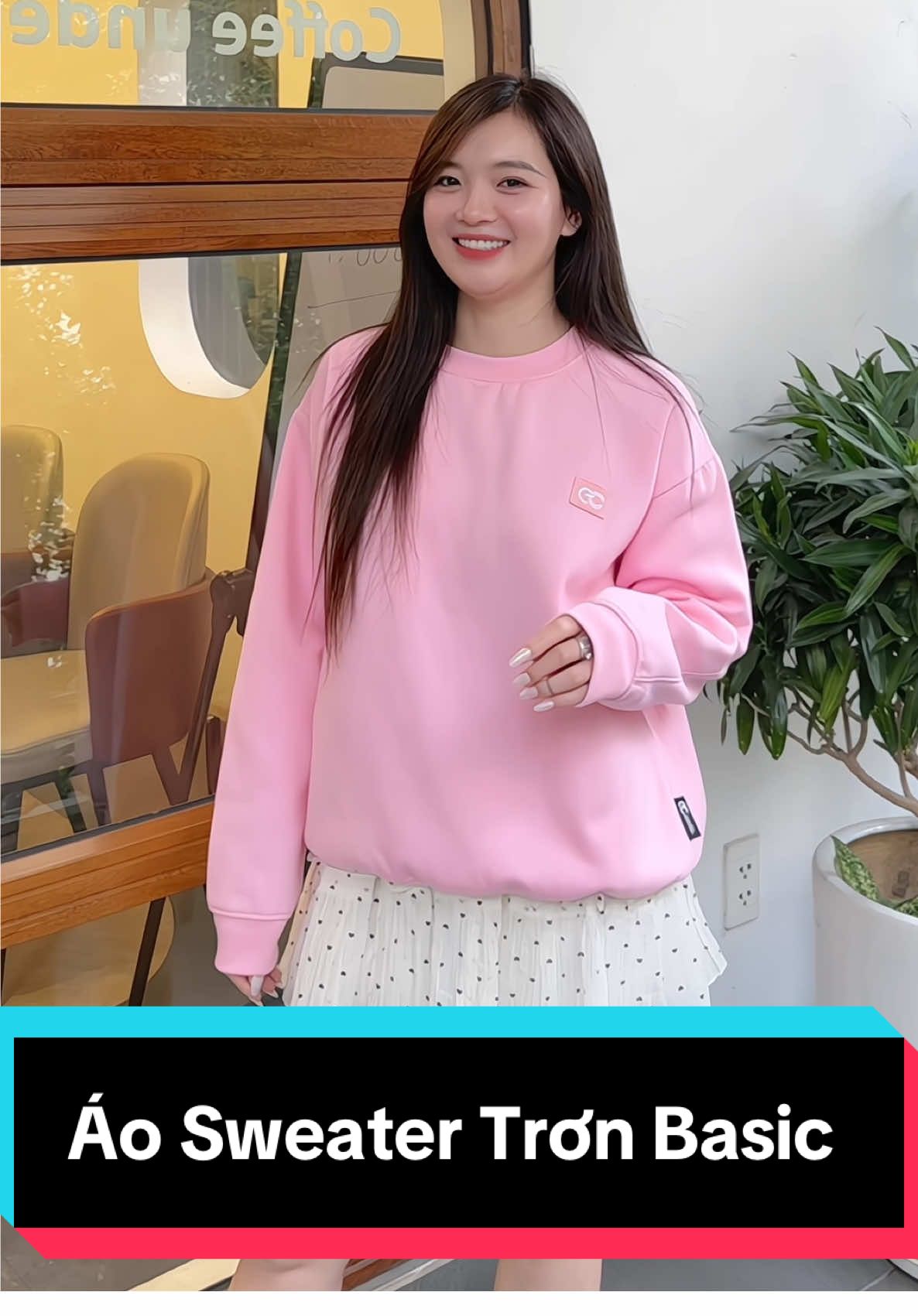 Áo Sweater Trơn Basic  #xuhuong #aohoodie #ecochic #aoni 
