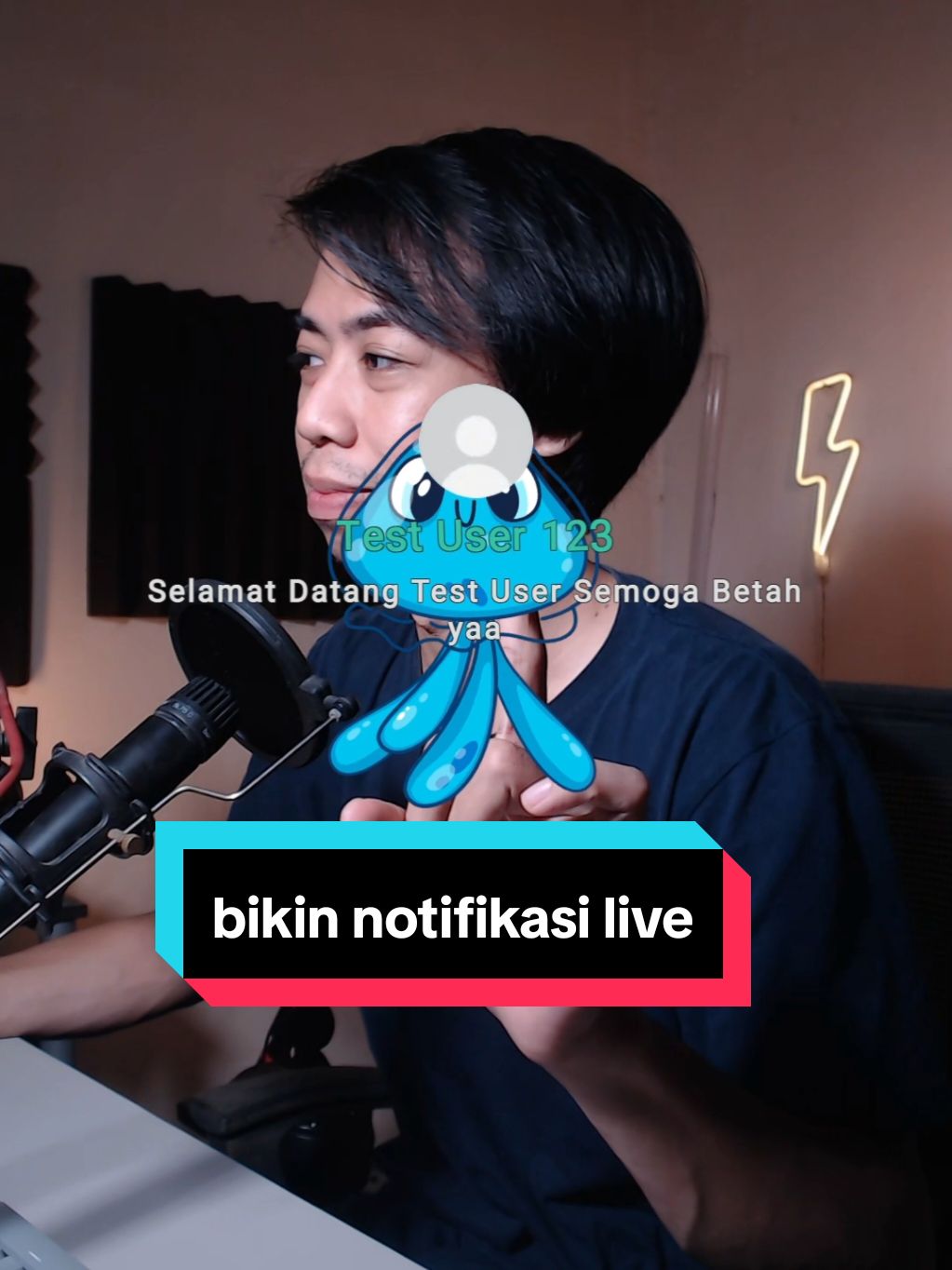 cara bikin notifikasi setiap ada yang join live streaming kita. bisa muncul juga untuk follow, gift #gaming #tutorial #tiktoklive 