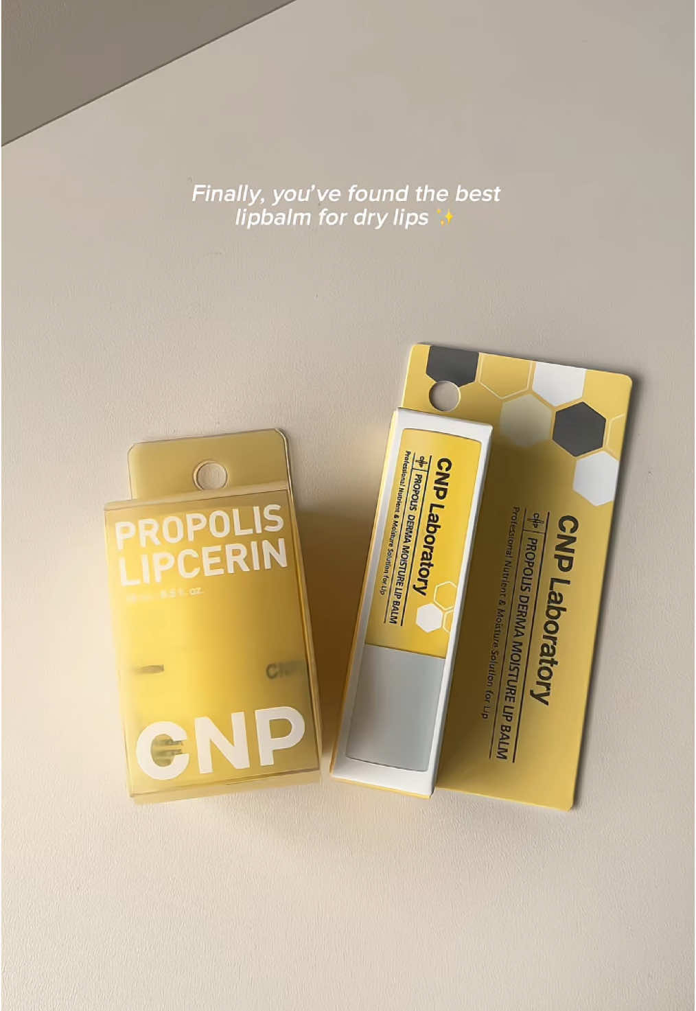 Finally, the best solution for dry lips — CNP Laboratory Propolis Lipcerin! Intense hydration for soft, smooth lips anytime 🐝✨ #cnplaboratory #stylekoreanmy #propolis #lipbalm #lipcerin #drylips #propolis #honey #kbeauty #lipmoisture #lipbalmmurah