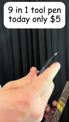 Great deal‼️multifunctional tool pen🖋️small but useful #tiktokshop #tiktokmademebuyit #tool #pen #multifunctional #fyp 