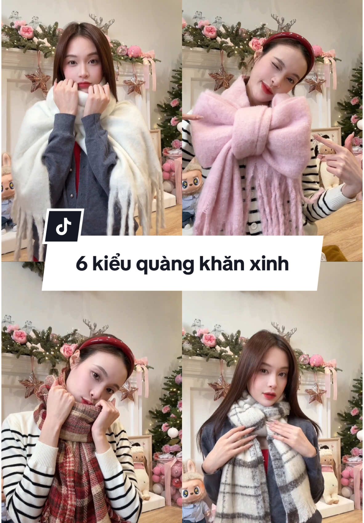 Mấy bà thich kiểu nào, cmt cho tụi tui bíc nha ❄️☃️ #outfitideas #mixmatch #xh 