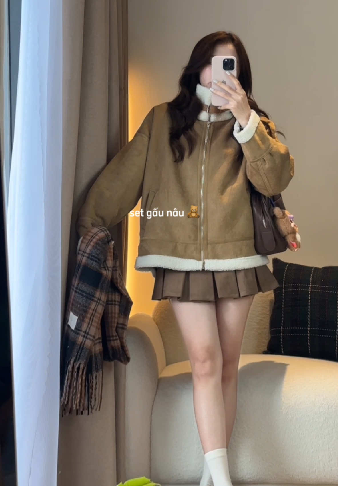 Thích cái thời tiết 20• khô ráo hông mưaaaaa ☁️🌦️🌧️#denim #aolennu #aodalongcuu #setdoxinh #aophao 