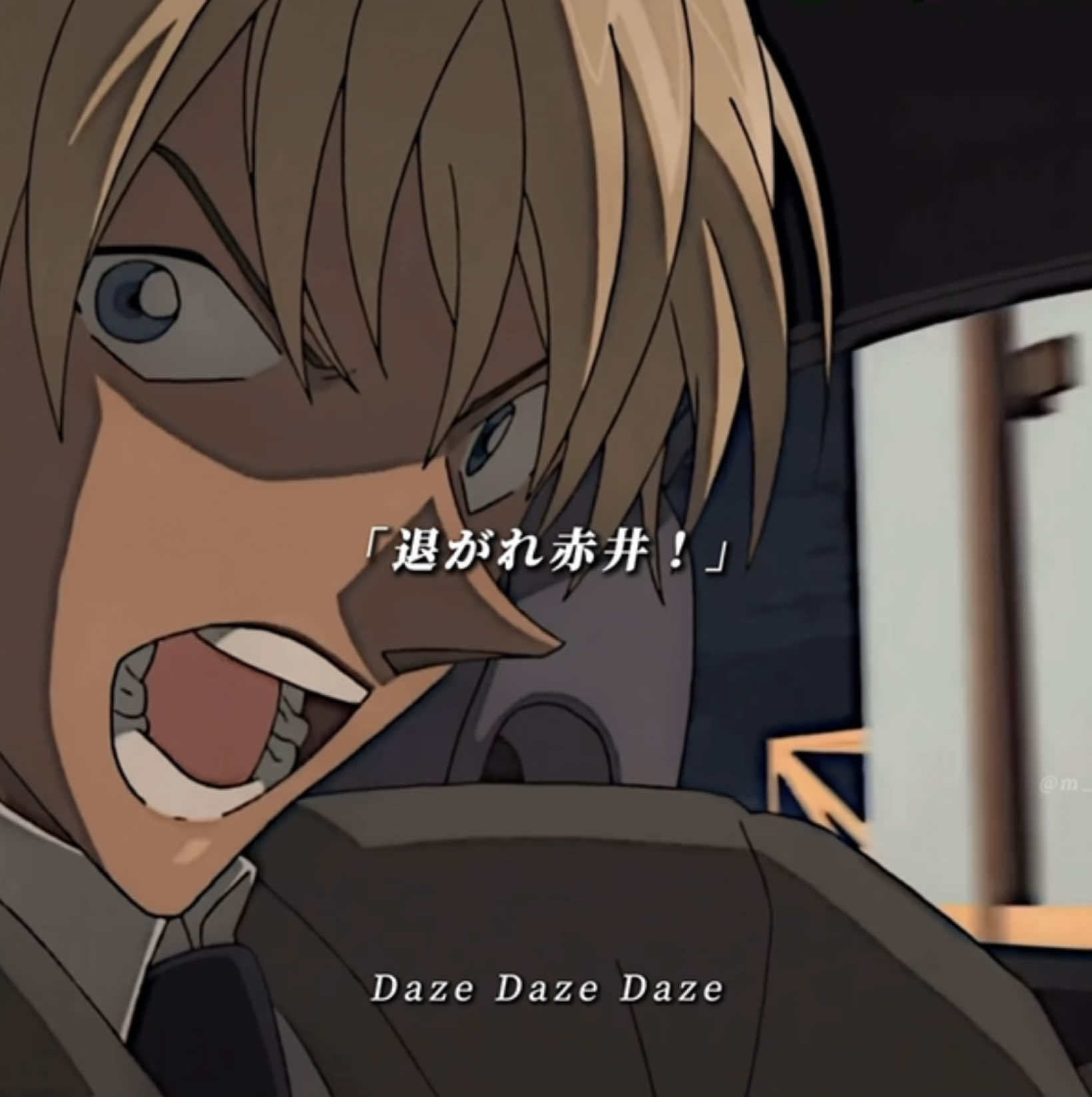 カーチェイスの中で1番好き#名探偵コナン #安室透 #赤井秀一 #純黒の悪夢 #おすすめ 