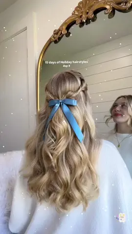 Christmas day look#hair #hairtok #christmas #fpy #foryou #hairstyle #hairstylist #OOTD #schoollife 