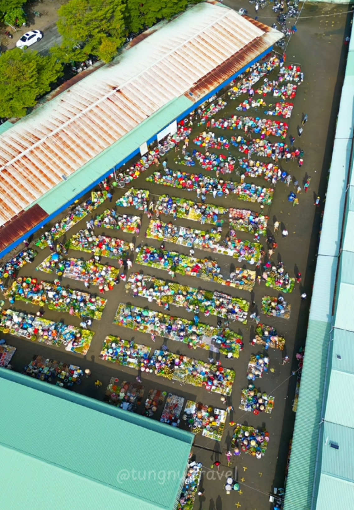 Đây là ngôi chợ đẹp nhất Miền Tây #travel #traveltiktok #dulichvietnam #travelvietnam #haugiang #mientay #95haugiang 