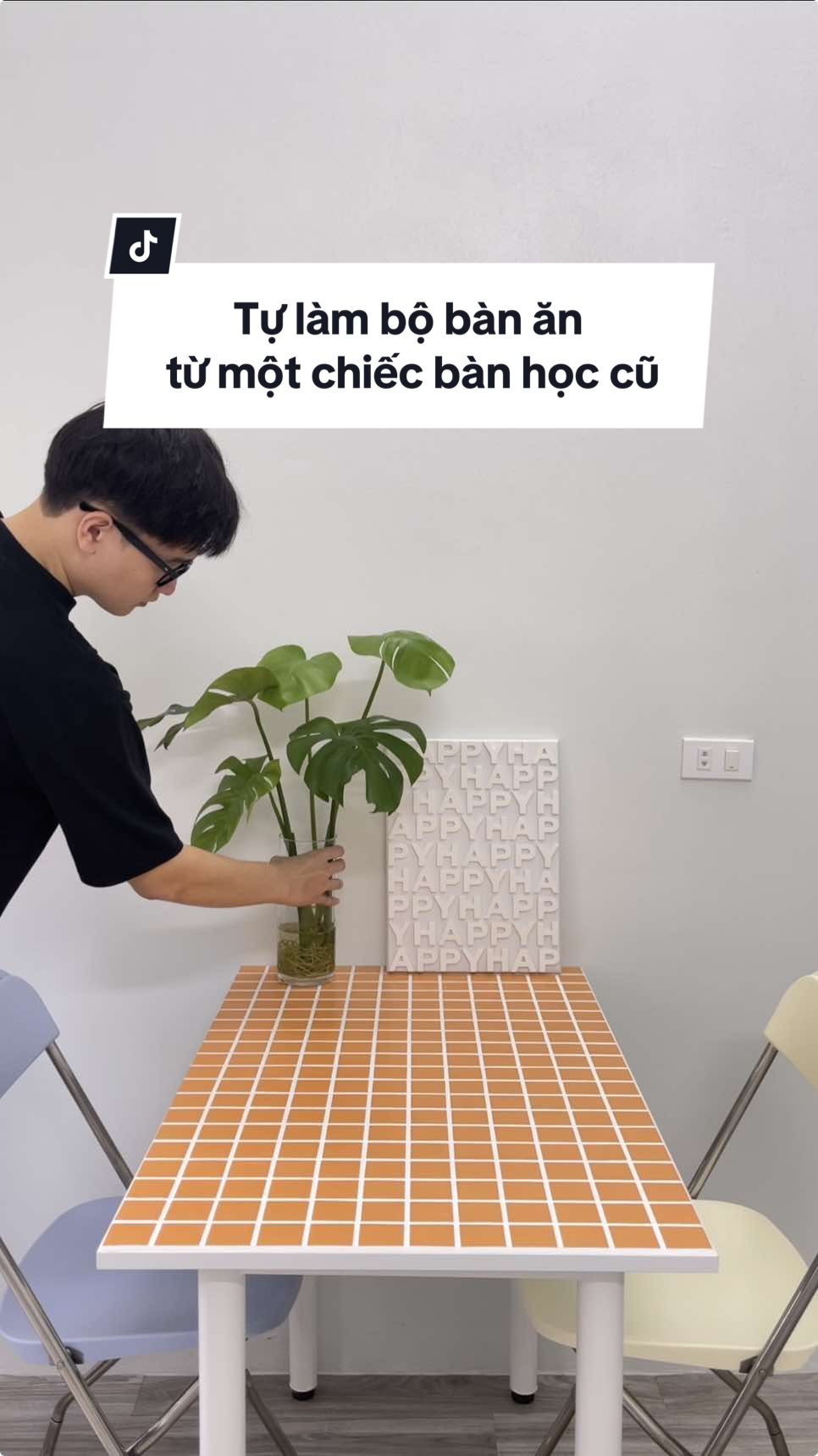 Tự làm một bộ bàn ăn từ chiếc bàn cũ #truggdiy #homedecor #decor #DIY #decoration #quiphuc #gheinox #ghexep #noingoaithatquiphuc #ghenhua