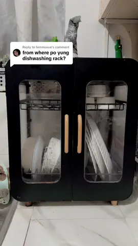 Replying to @femmuuue  #aesthetics #dishrack #organize #mini #home  #kitchen #kitchenfinds #aesthetic 