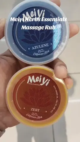 Meiyi Herbs Essentials Massage Rub #goodforbodypain#goodforheadaches #musclecramps #relaxingaroma #fypシ゚ #smallaffiliatehere  @MeiYi Herbs Essentials