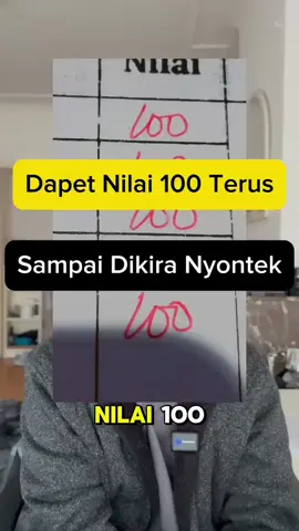 Cara gua untuk selalu dapet nilai 100!  #vincsight #studyabroad #scholarship #beasiswa #itb #education 