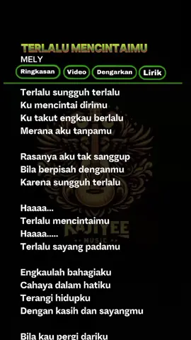 MELY LEE-TERLALU MENCINTAIMU #lirikgoogle #VoiceEffects #foryoupageofficiall #fullirik #liriklagu #foryoupageofficiall 