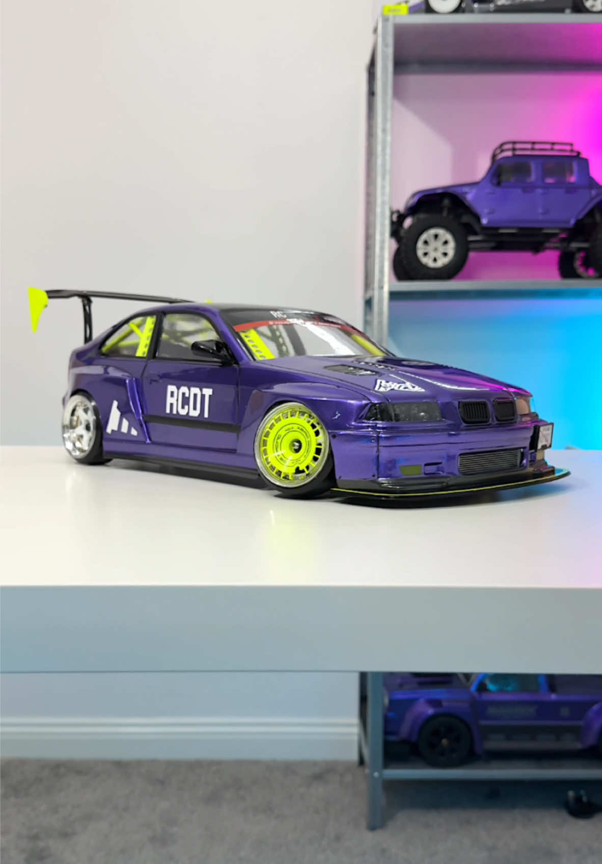 Bmw E36 Custom Drift Build! #rccars #e36 #driftcar #cartok 