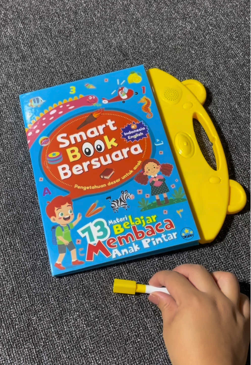 Normalisasikan kasih anak mainan yang bermanfaat kayak gini yaa #smartbookbersuara #bukubersuara #bukuanak #bukuanakbersuara #fyp #megasale1212 #promoguncang1212 #cuantanpabatas 